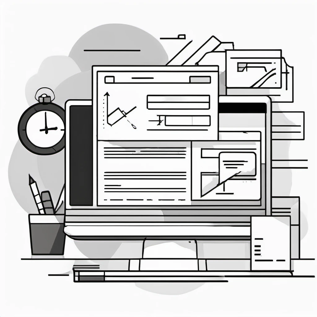 magnifying glass examining website metrics